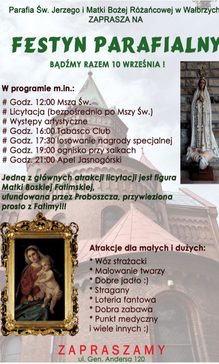 Program 5. Festynu Parafialnego