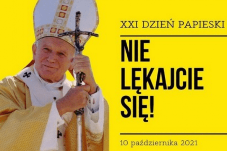 List pasterski Episkopatu Polski zapowiadający obchody XXI Dnia Papieskiego